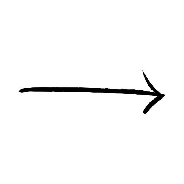 a straight arrow